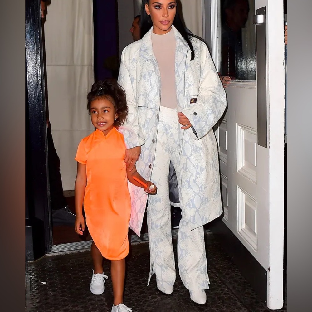 Gcds brand new snake print on leather seen on kim Kardashian